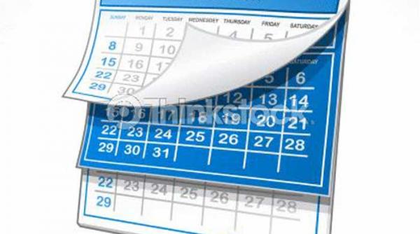 memoria un calendar din care se rup foi