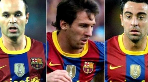 balonul de aur 2010 iniesta messi si xavi sunt cei trei finalisti