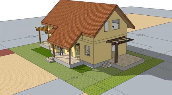 locuinta unifamiliala conceputa pe principii economice