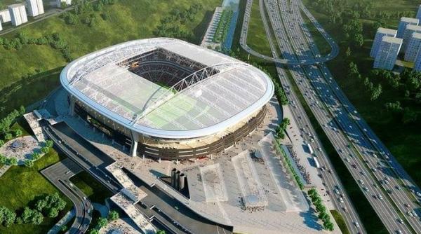 incendiu la noul stadion al galatei cu video