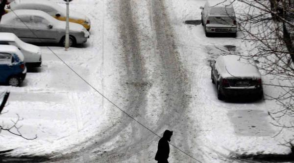 trafic ingreunat din cauza ninsorilor vezi prognoza meteo