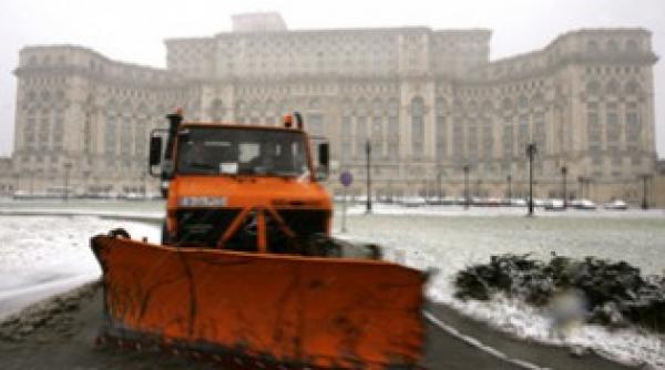 principalele artere de circulatie au fost curatate de zapada