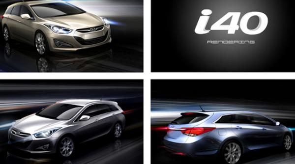 hyundai i40 primele fotografii si detalii cu noul break sud coreean