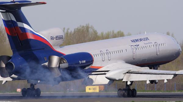 rusia ar putea interzice zborurile avioanelor de tip tupolev 154b