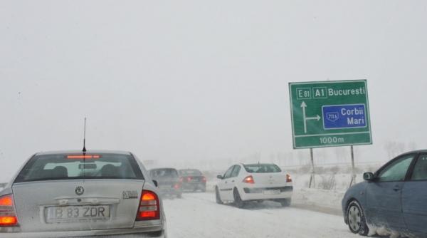 trafic ingreunat de ninsori in mai multe judete vezi situatia drumurilor nationale