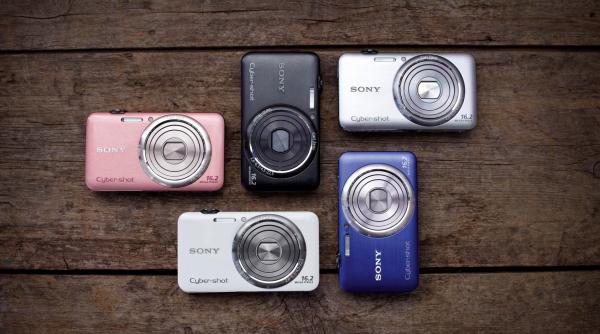 sony cinci noi modele de camere foto digitale cyber shot