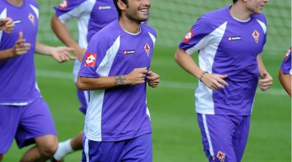 mutu s a antrenat in aceasta dimineata cu fiorentina
