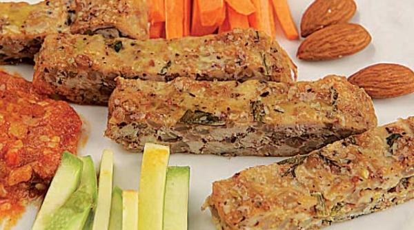 felii de carne cu legume