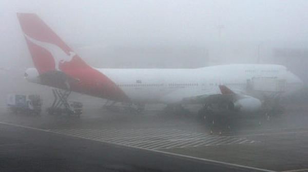 ceata tine aeronavele la sol