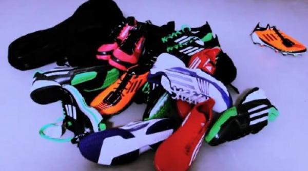 video adidas anunta furtul ghetelor lui leo messi