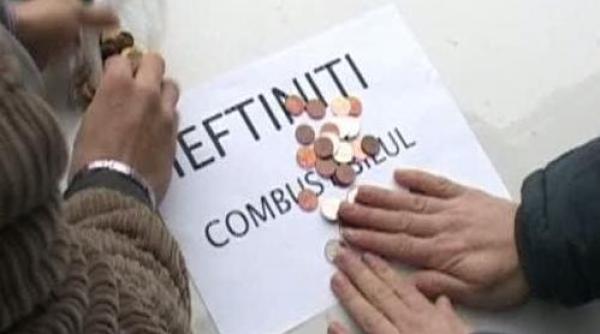 protestul soferilor continua mai multe benzinarii blocate in cluj napoca