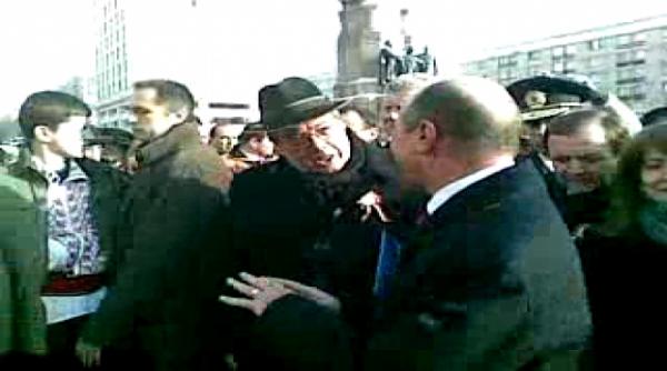 basescu huiduit la iasi de ziua unirii