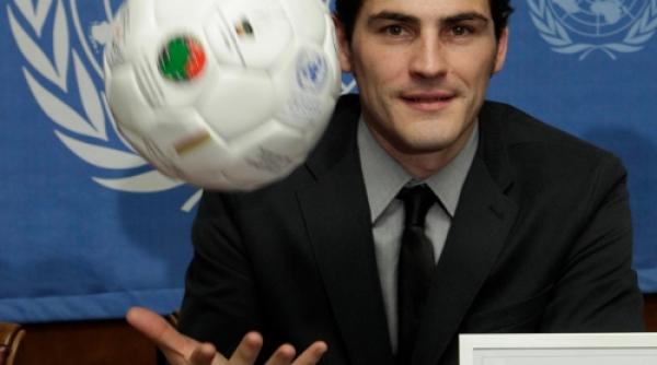 casillas a fost numit ambasador onu al bunavointei
