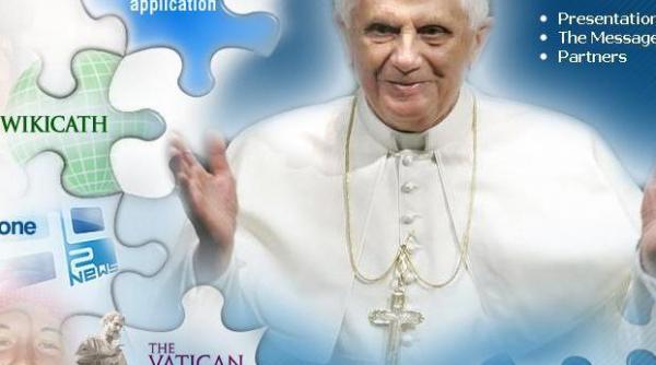 papa a binecuvantat facebook twitter si youtube