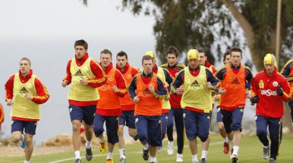 18 jucatori la primul antrenament la nationalei in cipru