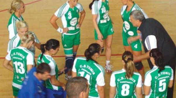 handbal esec pentru tomis in turul optimilor cupei cupelor