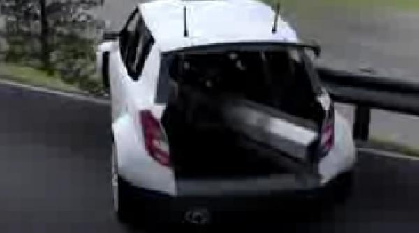 video accidentul lui kubica reconstituit pe calculator