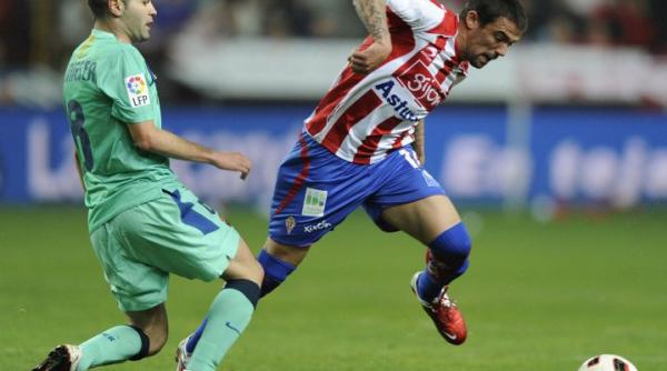 barcelona doar remiza la gijon