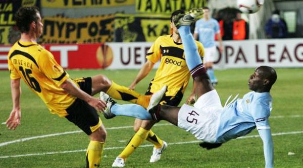 europa league aris a rezistat in fata bogatasilor de la man city