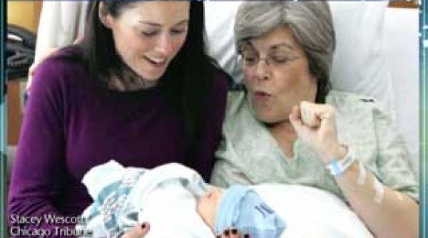 bunica a nascut propriul nepot