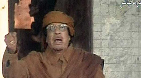 muammar gaddafi libia vrea haos barbi si turbane
