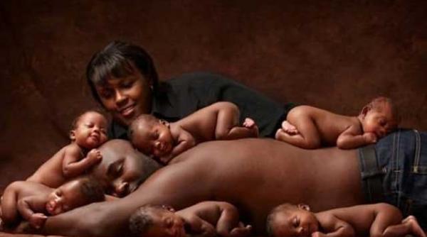 oprah a cadorisit o familie cu sase gemeni cu un sfert de milion de dolari