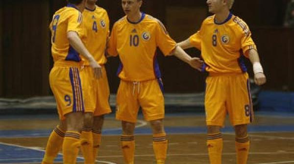 futsal romania a pierdut primul meci din preliminariile euro 2012