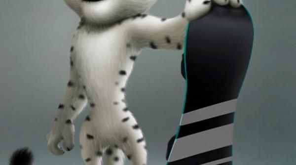 mascotele jo de iarna 2014 sunt un leopard un iepure si un urs polar