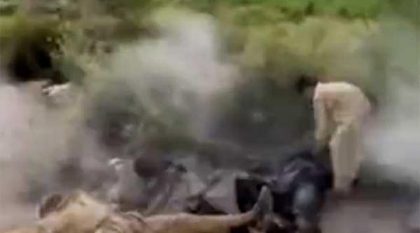 copiii afgani se joaca de a atentatorii sinucigasi video