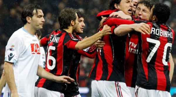 video milan a castigat derby ul cu napoli si ramane lider in serie a