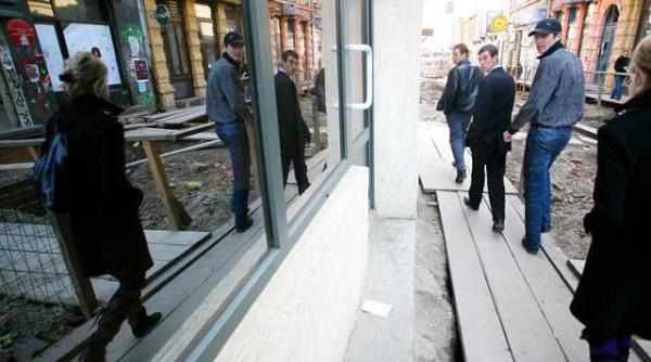 centrul istoric a fost inghetat