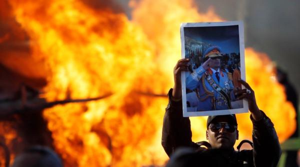 explozie in apropiere de locuinta lui muammar gaddafi