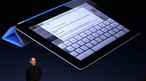 steve jobs a lansat apple ipad2