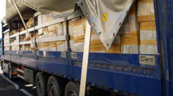 22 de tir uri cu marfa de contrabanda confiscate de garda financiara ilfov