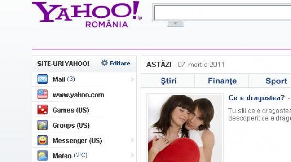 yahoo versiunea romaneasca e activa