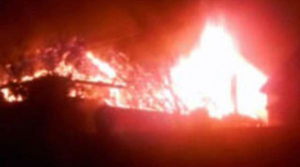 sapte copii morti intr un incendiu in sua