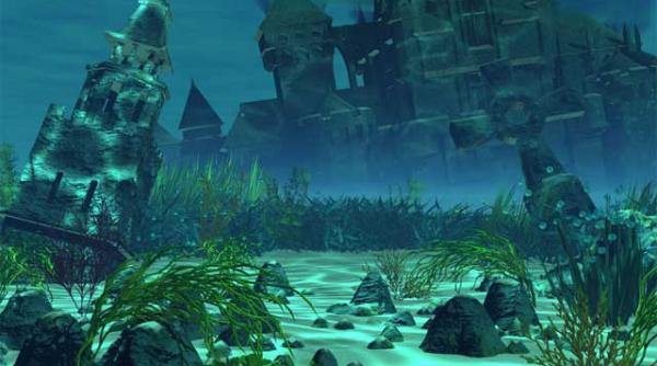 puterea valurilor seismice atlantida inecata de un tsunami