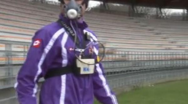 video mutu robocop la testele fizice ale jucatorilor fiorentinei