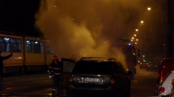 jeep in flacari cartierul titan bucuresti