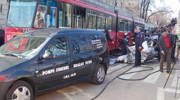 ancheta la iasi sistemul de franare al tramvaiului functional