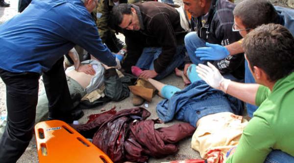 puternica explozie in centrul ierusalimului un mort si 39 de raniti video