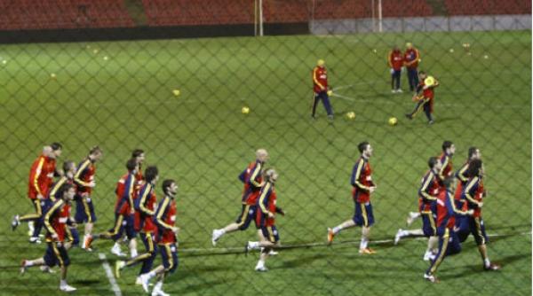 mutu si chivu au lipsit si de la antrenamentul oficial