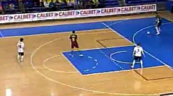 barcelona face spectacol si la futsal