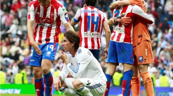 real invinsa de gijon mourinho primul esec acasa dupa 9 ani