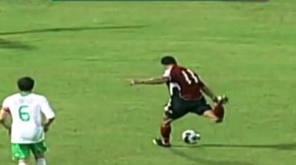 video faultat de minge in momentul sutului