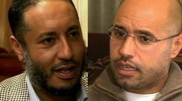 doi dintre fiii lui gaddafi planuiesc indepartarea tatalui lor de la putere