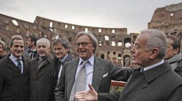 berlusconi a vandut colosseumul