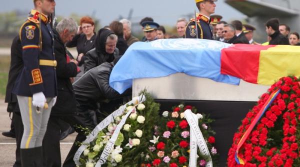 trupul lui filaret motco romanul ucis in afganistan a fost repatriat