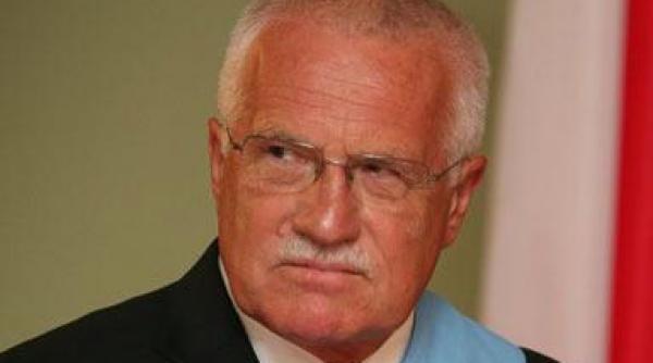 vaclav klaus presedintele cleptoman