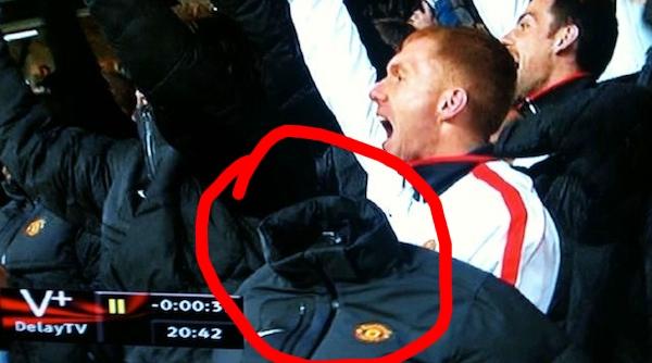 video old trafford bantuit de o fantoma la meciul man united chelsea